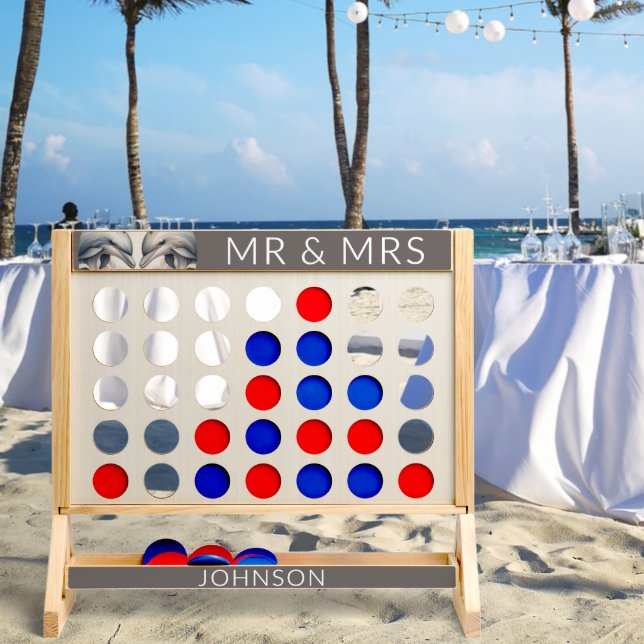 Jumbo Mr and Mrs Wedding Fast Four (Wedding)