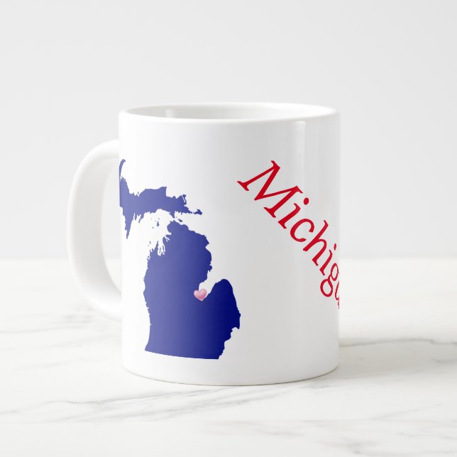 Jumbo Mug/Michigan Giant Coffee Mug (Front Left)