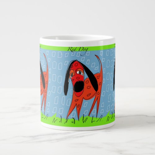 Jumbo Mug _ Red Dog