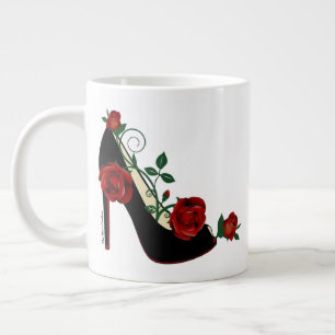 Jumbo Mug - Stiletto Rose