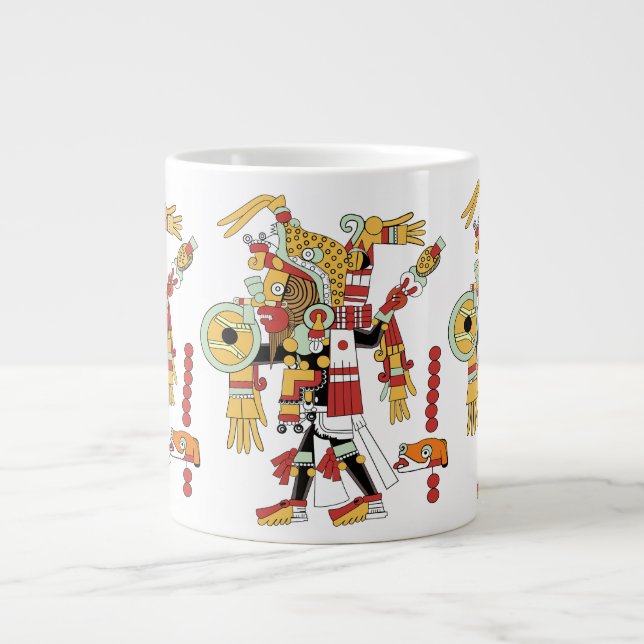 Jumbo Mug With Inca Shaman (Front)