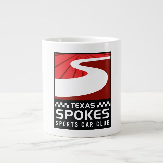 Jumbo Mug with Spokes Logo (Front)