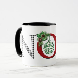 Jumbo NOEL Holidays Mug