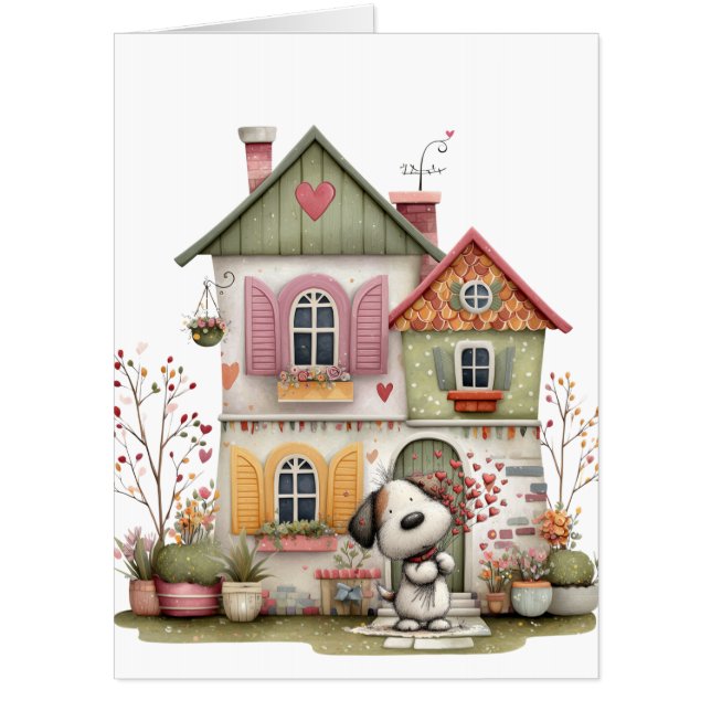 Jumbo Oversized Blank Card-Personalize Card (Front)