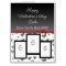 Jumbo Personalized 3 Photo Valentines Day "Card