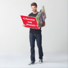 Jumbo Personalized Graduation card 