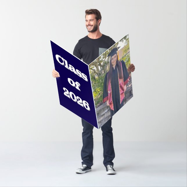 Jumbo Personalized Graduation card  (In Situ)