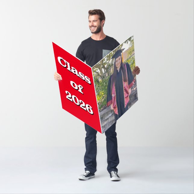 Jumbo Personalized Graduation card  (In Situ)