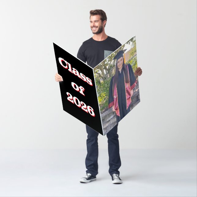 Jumbo Personalized Graduation card  (In Situ)