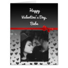 Jumbo Personalized Photo Valentines Day "Card