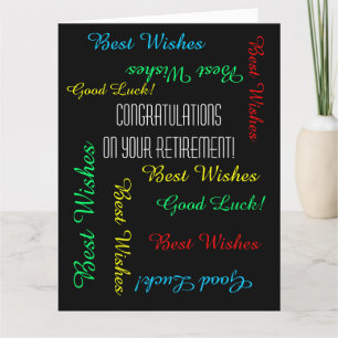 JUMBO Retirement Congratulations from All of Us Card