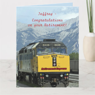 JUMBO Retirement Congratulations from All of Us Card