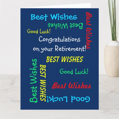 JUMBO Retirement Congratulations from All of Us