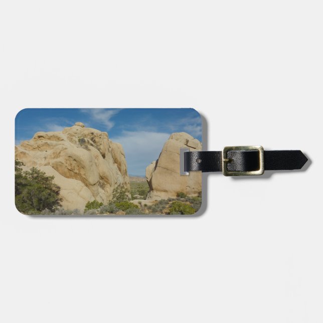 Jumbo Rocks at Joshua Tree National Park Luggage Tag (Front Horizontal)