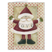 Jumbo Santa Banners Christmas Card (Front)