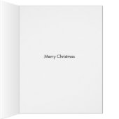 Jumbo Santa Loves You This Much Dog Christmas Card (Inside (Right))