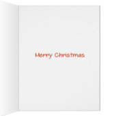 Jumbo Santa Selfies Christmas Card (Inside (Right))