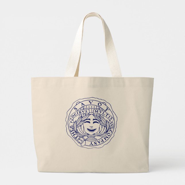 Jumbo Savoy Shopper Large Tote Bag (Back)