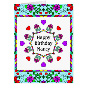 Jumbo Sized Birthday Card with Bonus Coloring Page