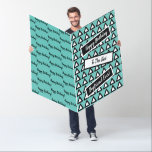 Jumbo-Sized Birthday for the Best Boyfriend Ever   Card<br><div class="desc">Super big Happy Birthday to the Best Boyfriend! Black and turquoise striped birthday card for boyfriend.</div>