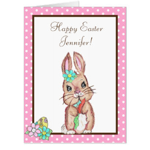 Jumbo Sized Kid's Activity Easter Bunny Card