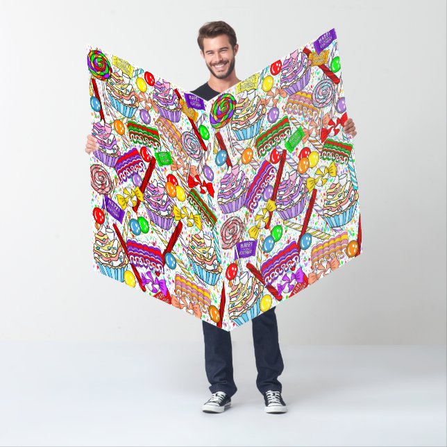 Jumbo-Sized Personalized  Happy Birthday Card (In Situ)