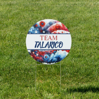 Jumbo-Sized Team James Talarico for President Sign