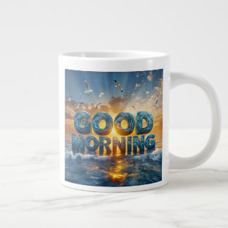 Jumbo Some days, a regular size cup of joe