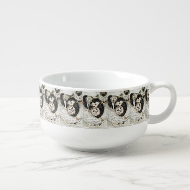 Jumbo Soup Mug Ice Cream, cereal and more! (Left)