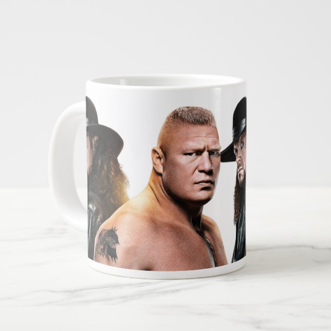 Jumbo Specialty Mug at Brock Lesnar vs Undertaker  (Front Left)