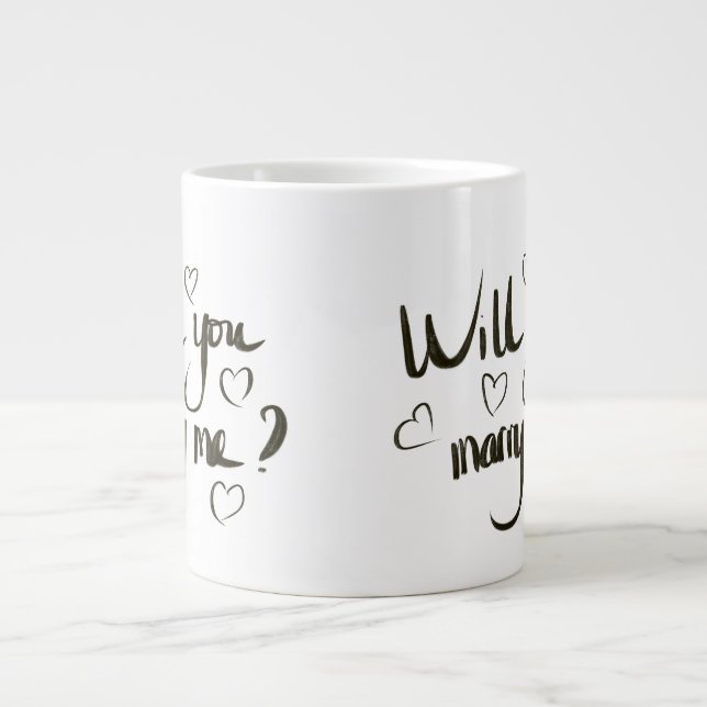 Jumbo tea mug for daily drink (Front)