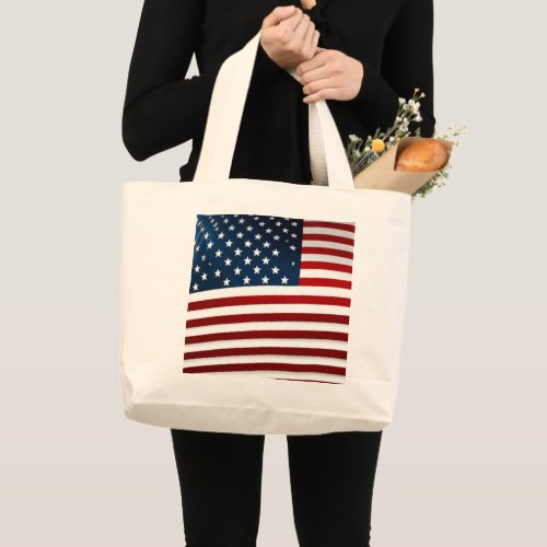 Jumbo Tote American Flag