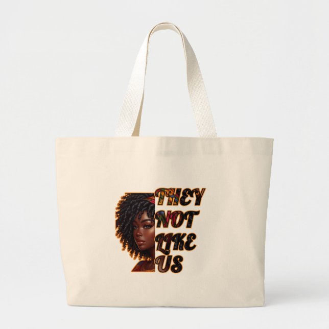 Jumbo Tote Bag – Customizable & Versatile (Front)