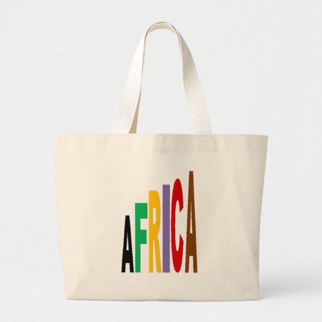 Jumbo  Tote  DESIGN  AFRICA  (Front)