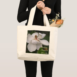 Jumbo Tote - Southern Magnolia Blossom