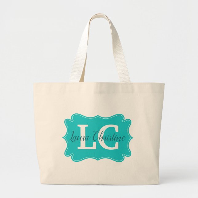 Jumbo Tote with name (Front)