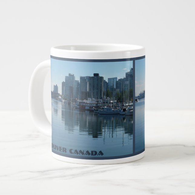 Jumbo Vancouver Coffee Cup Mug Personalized Cup (Front Left)