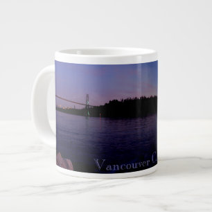 Jumbo Vancouver Coffee Mug Cityscape Sunset Cup