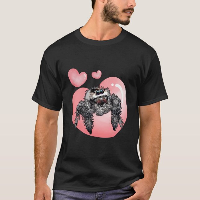 Jumg Spider Love Regal Spooder Arachnid T-Shirt (Front)