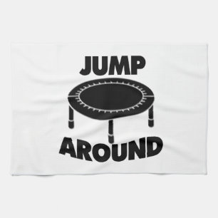 Jump Around Trampoline Towel