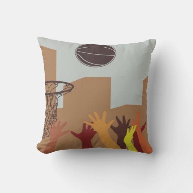 Jump Ball Pillow (Front)
