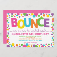 Jump Birthday Bounce House Trampoline Party