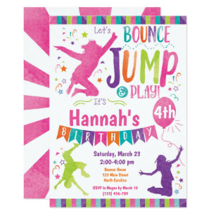 bounce invitations