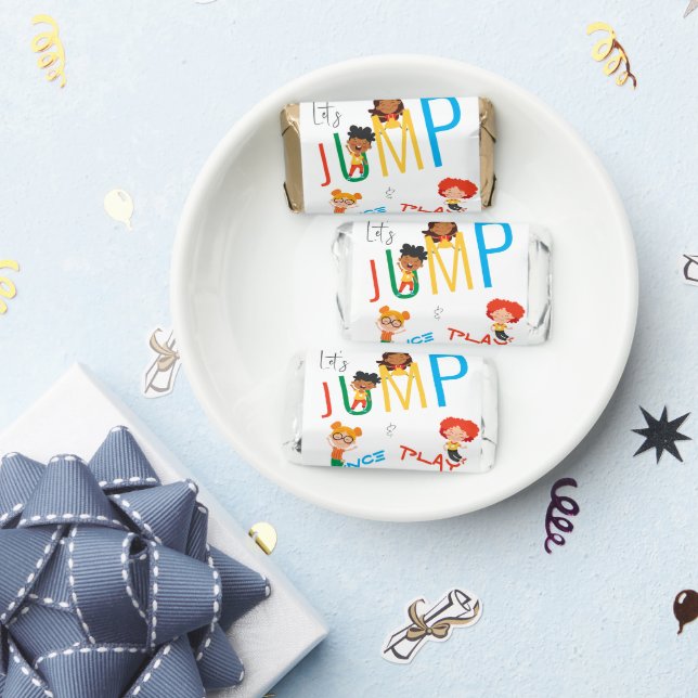 Jump Bounce Play Trampoline Park Party Birthday  Hershey's Miniatures (Party)