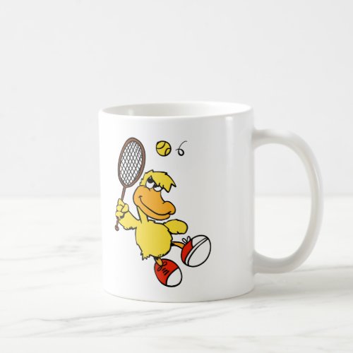 Jump Duck tennis  Choose background color Coffee Mug