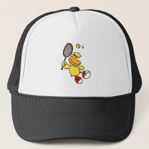 Jump Duck tennis  Choose background color Trucker Hat