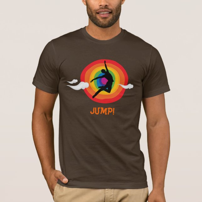 JUMP! (for Gay) T-Shirt (Front)