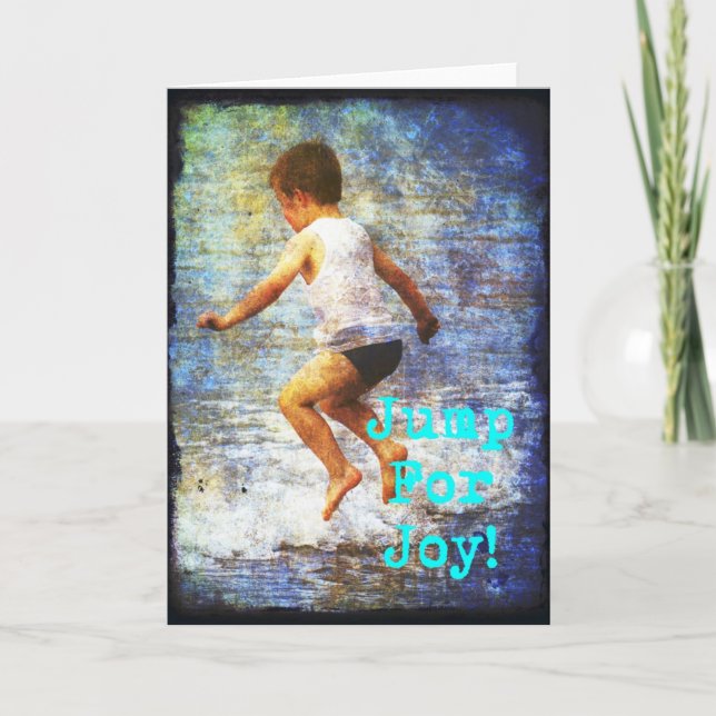 Jump For Joy Card (Front)