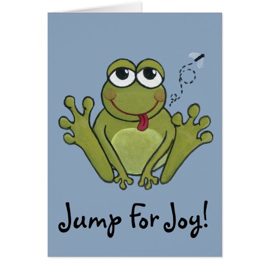Jump For Joy Card (Front)