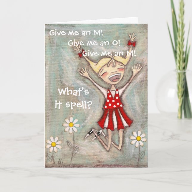 Jump for Joy - Mother's Day Card (Front)